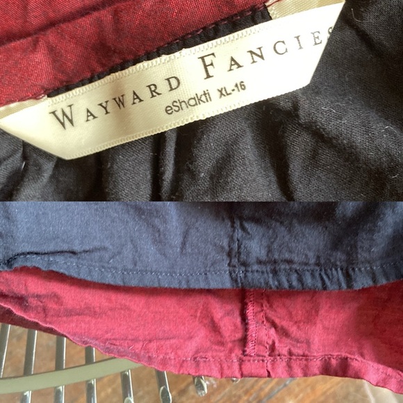 Elegant Cotton-Light Weight Linenish Look Burgundy Dress - Picture 7 of 16